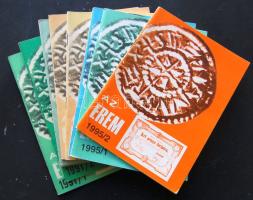 1991-1995. Az érem magazin 10 db füzete