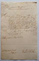 1809 Ex offo levél Lehoczky József nemes aláírásával