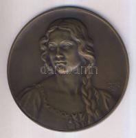 1967(1931). "Budapesti emlék - Budai Vár látkép" nagyalakú Br plakett. Szign.Berán Lajos T:2