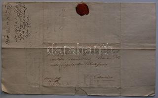 1799 Ex offo levél Ignatius Venger nemes aláírásával