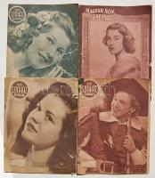 cca 1930 Film Színház Muzsika, Magyar nők lapja 8 db képes magazin