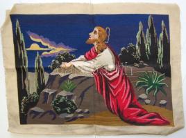 2 db kézzel hímzett terítő 60x40, 20x40 cm