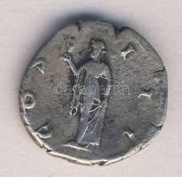 Római Császárság HADRIANUS 117-138. "COS III / Lépő Spes" Denar Ag T:3