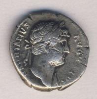 Római Császárság HADRIANUS 117-138. "COS III / Lépő Spes" Denar Ag T:3
