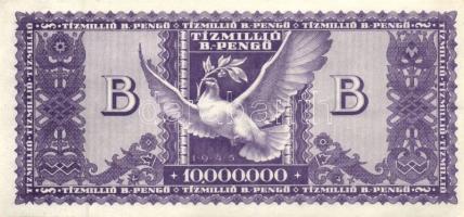 1946. 10.000.000BP (2x) kétféle színváltozat T:I-