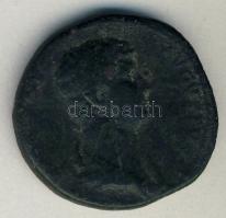 Római Császárság HADRIANUS 117-138. "IVSTITIA AVG SC" Sestertius (23g) T:3