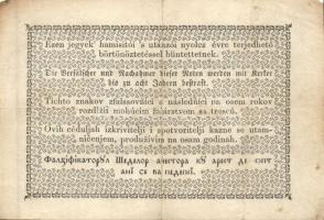 1848. 1Ft "Kossuth bankó" T:III-