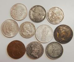 10db főleg klf értékes pénzérme jó minőségű hamisítványa! T:vegyes