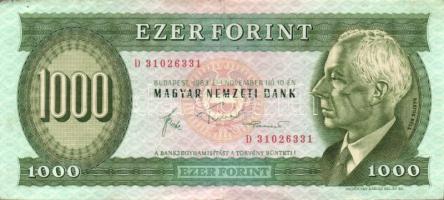 1983 "D" 1000Ft T:III