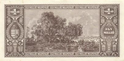 1946. 1.000.000MP "MINTA" perforációval, T:II++ fo