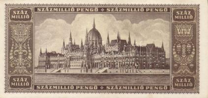 1946. 100.000.000P "MINTA" perforációval, sorszámozott T:I