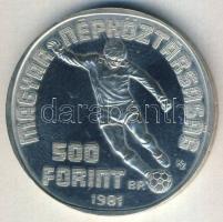 1981. 500Ft Ag "Labdarúgó VB" T:BU