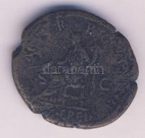 Római Császárság HADRIANUS 117-138. "P M TR P COS III SC / FORT RED" As T:3 ph