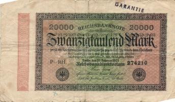 Németország/Weimari Köztársaság/Német 3. Birodalom 1923. 20.000M + 5.000.000M + 1937. 1RM + 1948. 50...