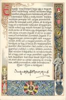 Dutchess Auguszta´s speech addressed to Queen Zita in 1916 litho