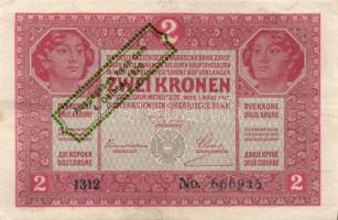 1917. 2K (2x) "Oktober 1920" fny-sal, T:II,III+