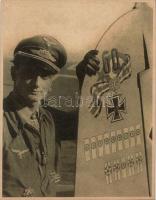 German Luftwaffe ace pilot (reproduction)