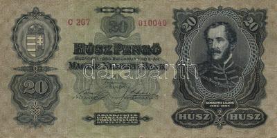 1930. 20P + 1945. 50P (3x) + 1946. 10.000.000BP T:III