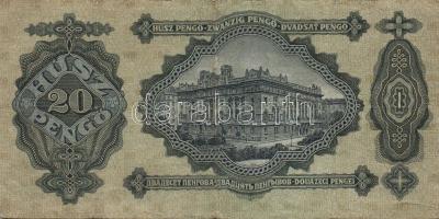 1930. 20P + 1945. 50P (3x) + 1946. 10.000.000BP T:III