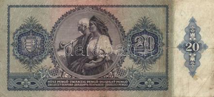 1930. 100P, 1932. 50P, 1936. 10P, 1941. 20P mindegyik "Városi Pártvezető - Sopron" felülbé...