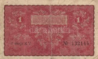 Lengyelország/német megszállás 1917. 1/2M + 1919. 1M (2x) 2klf + 2db szükségpénz Königshütte 1921. 1...