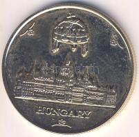 Nagy-Britannia 1989. "Barbican Centre-Magyarok Britain Salutes Hungary" aranyozott emlékérem T:BU