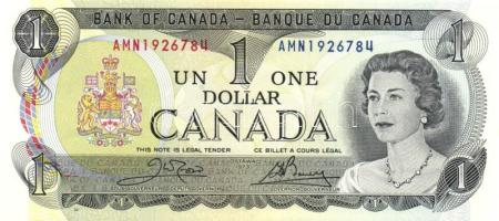 Kanada 1954. 1$ + 1973. 1$ T:I,II+