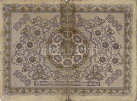 1902. 1000K (2x) függőleges és vízszintes "Deutschösterreich" fny-al,  T:IV+,III- + Ausztr...