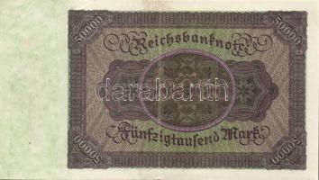 Német Birodalom/Weimari Köztársaság 1922. 50.000M T:II + 1923. 100.000M T:III+