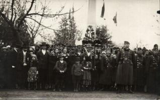 Nagysalló entry of the Hungarian troops, Statue Inauguration photo