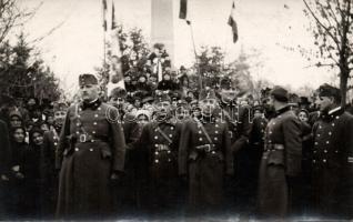 Nagysalló entry of the Hungarian troops, Statue Inauguration photo