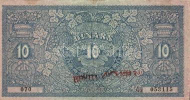 Jugoszlávia 1919. 10D 40K fny-sal T:III