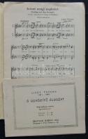 1936 Liszt Ferenc: Magyar kórusművek kotta