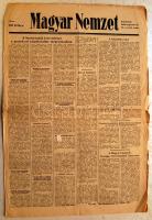 1948. augusztus 12-ei Magyar Nemzet jó állapotban