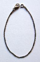 Ezüst (Ag) art deco óralánc 7,7 gr
