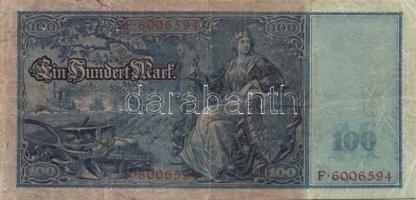 Németország/Császárság/Weimari Köztársaság/Német 3. Birodalom 1908. 100M + 1910. 100M (2x) + 1920. 2...