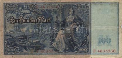 Németország/Császárság/Weimari Köztársaság/Német 3. Birodalom 1908. 100M + 1910. 100M (2x) + 1920. 2...