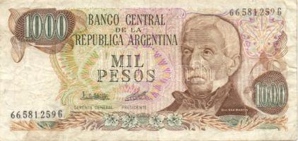 Argentína 1976-83. 1000P + 5000P + 10.000P T:I,II,III