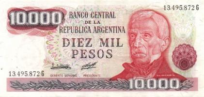 Argentína 1976-83. 1000P + 5000P + 10.000P T:I,II,III