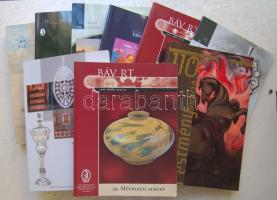 1999-2006  9 db BÁV katalógus: művészeti, ékszer, festmény