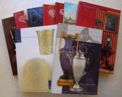 1999-2005  9 db BÁV katalógus: művészeti, ékszer, festmény