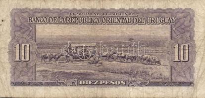 Chile 1958-59. 50P + 1962-75. 100Esc + Nicaragua 1959. 1C + Uruguay 1939. 10P + 1967. 100P T:I,II,II...
