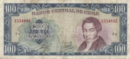 Chile 1958-59. 50P + 1962-75. 100Esc + Nicaragua 1959. 1C + Uruguay 1939. 10P + 1967. 100P T:I,II,II...
