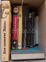 10 db növényekkel foglalkozó német nyelvű könyv, benne : egynyári, sziklakerti, szobanövények, sok képpel, rajzzal