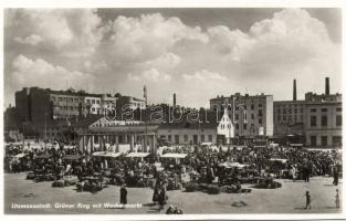 Litzmannstadt (Lódz) Green square market photo