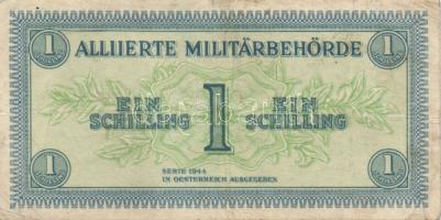 Ausztria/nemzetközi megszállás 1944. 1Sch + 2Sch + 5Sch T:I,II,II/III