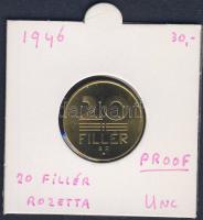 1946. 20f rozettás T:1