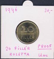1946. 20f rozettás T:1