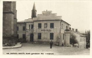 Bártfa old grammar school