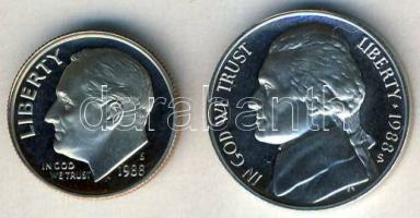 USA 1988S. 5c+1D T:PP